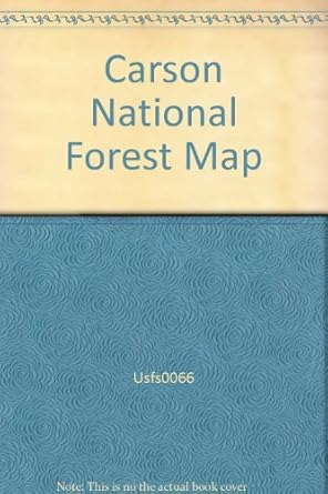 Carson National Forest Map Amazon com br - 51sB5h89RfL. SY445 SX342