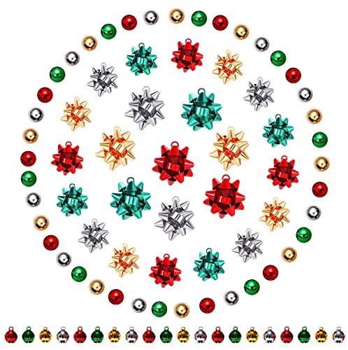 Breloques de Noël nœud en émail pour la confection de haute joaillerie fantaisie et mode