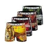 FREEGUN Herren Boxer FG/1/BMR/PK4 Retroshorts, A22b, M (4er Pack)
