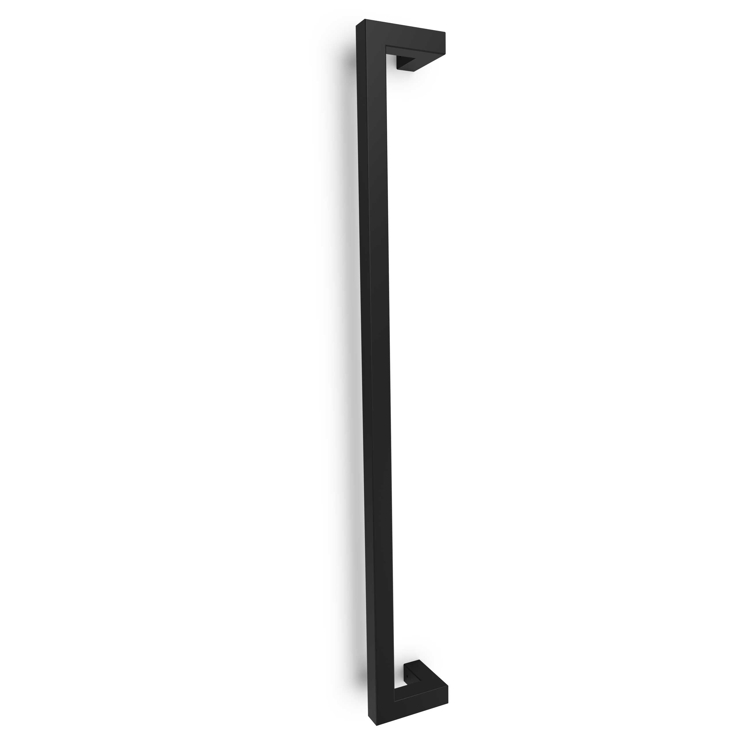 Maniglione per porta d’ingresso in acciaio inox 304 Nero Art.526 | Offset Pull Handle | T-Bar quadrato | 50cm Lunghezza totale