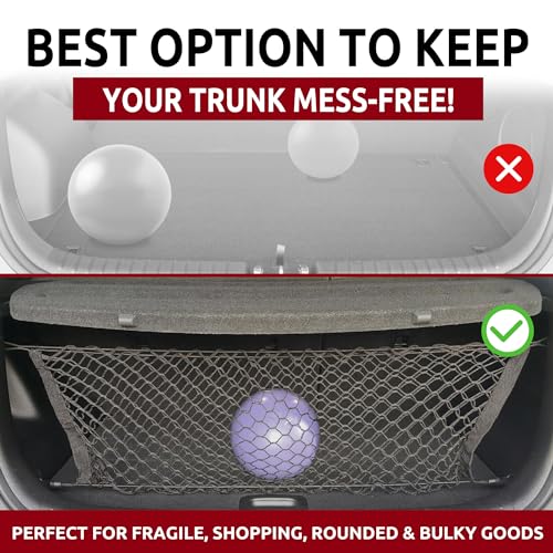 Filet de coffre Kia Soul 2014 2015 2016 rangement élastique - 4