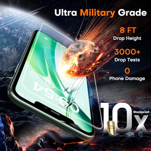 Image of TOCOL for iPhone 11 Pro Max Screen Protector 9H Hardness Military Grade Shatterproof HD Tempered Glass Full Coverage Easy Installation Case Friendly 2 Pack