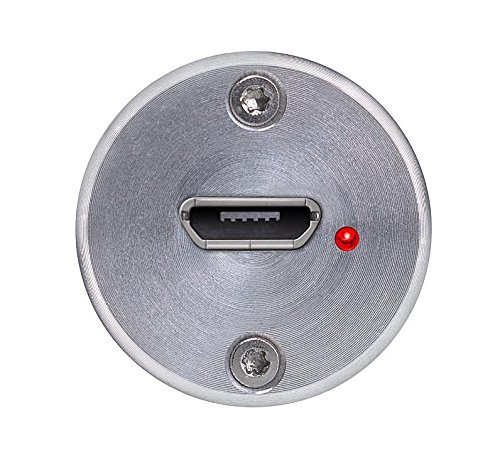 Otoskop LED LuxaScope Auris gris de 3,7V con USB para revisiones de oído diarias 2