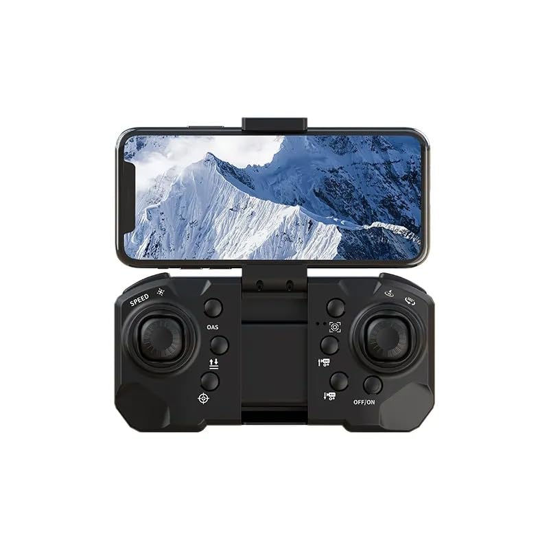 Image of Amitasha A17 Remote Control Drone with Dual Camera 4k 1080p Wi-Fi Selfie Gesture RC Obstacle Avoidance Drone One Key Takeoff & Landing 2 x 600mAh Battery