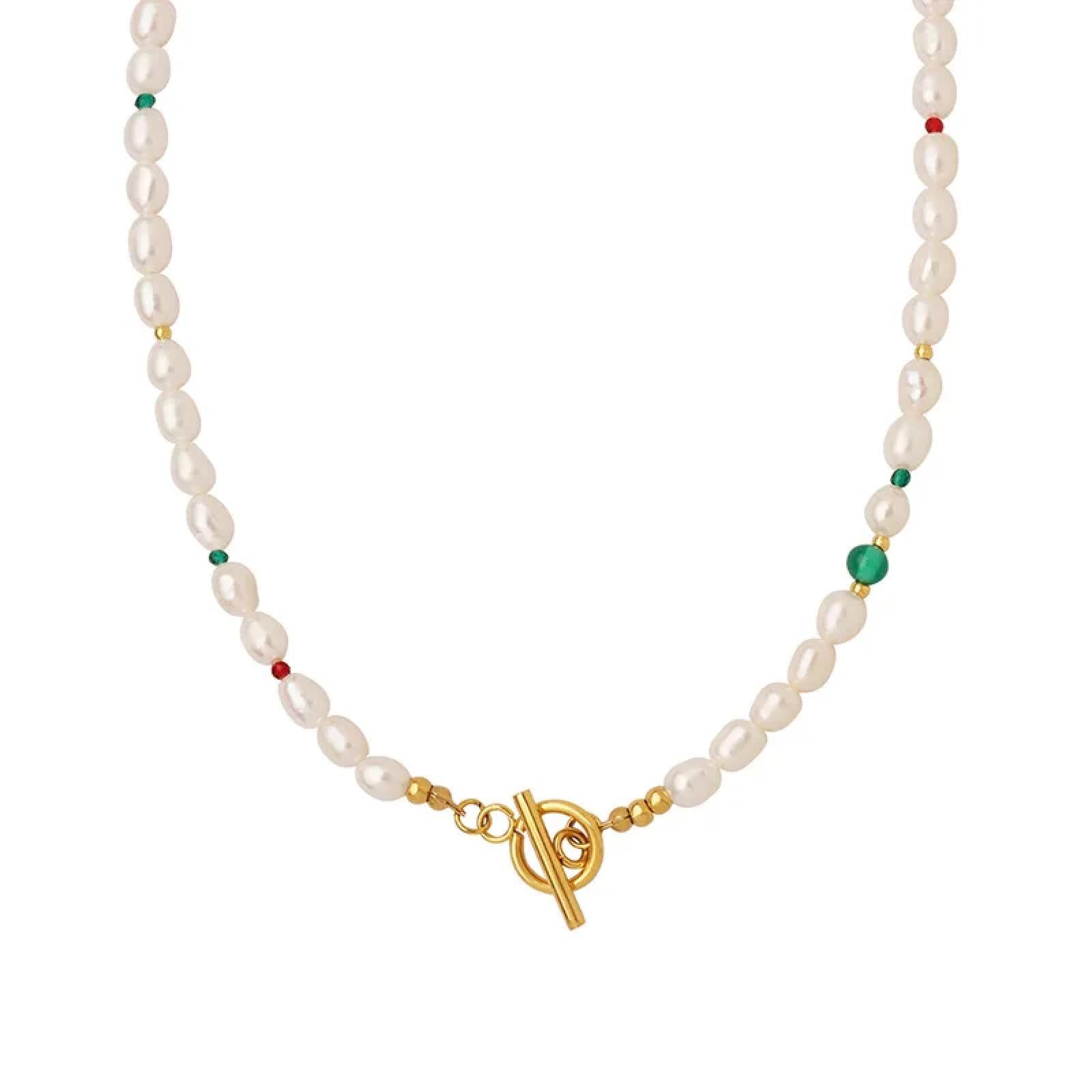 SiVaji Halskette Ketten Schmuck Herren Frauen Anhänger Necklacehalskette Frauen Anhänger Perlenkette Mädchen