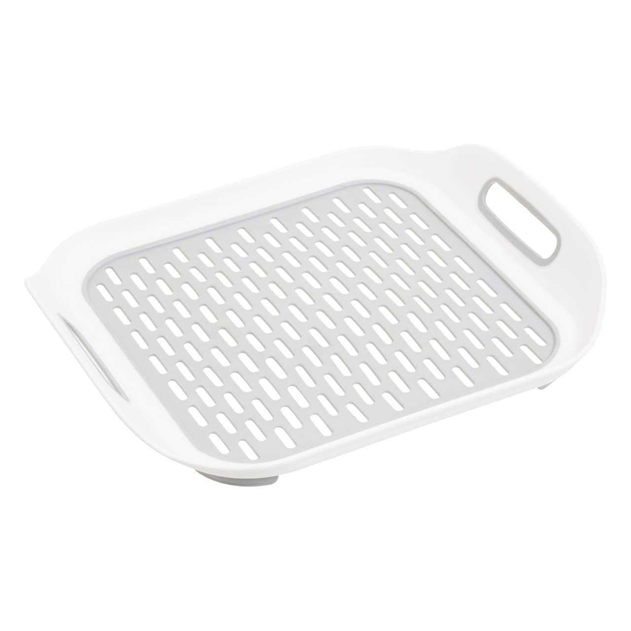 Premier Housewares Kitchen Sink Mat/Plastic Non Slip Draining Mat For Kitchen Sink/Easy To Use Kitchen Sink Draining Mat W36 x D30 x H5cm Weight 0.3kg.