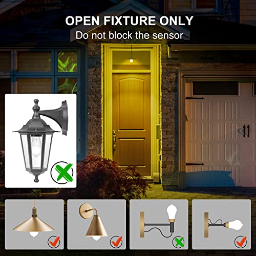Sengled A19 Motion Sensor Light Bulb Outdoor/Indoor 11W (75-Watt Equivalent), Soft White Motion Sensing Light Bulb Built-In Photocell Sensor For Front Porch Garage Hallway 3000K 1200Lm, 2 Pack #TOP6