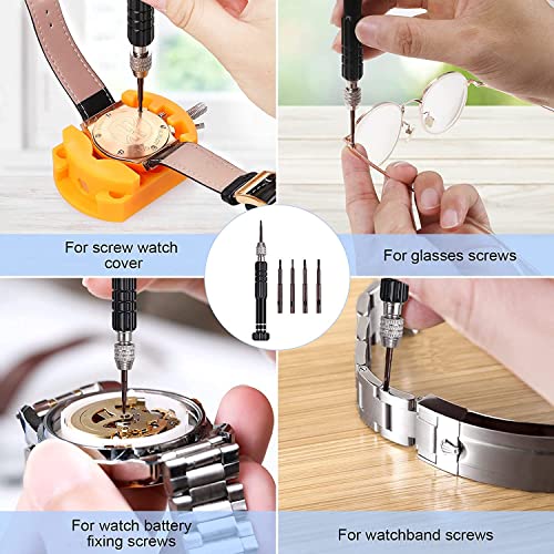 Jorest AJJOER0301ORDUS1 Watch Battery Replacement Kit, Watch Repair Screwdriver, Watch Band Replacement Tool, Watch Wrench Back Remover, Watch Case Opener thumb #3