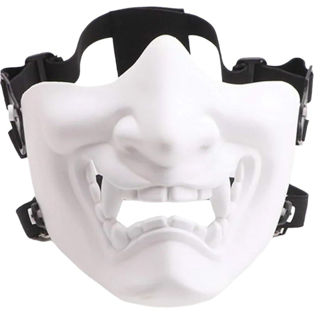 Masques tactiques hannya oni de samouraï japonais pour accessoires de protection