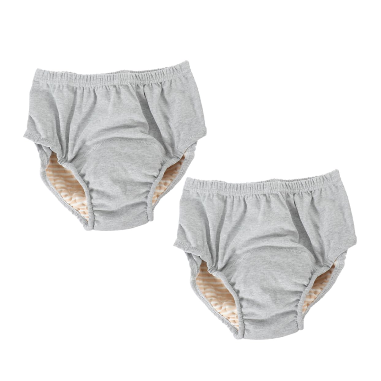 FOMIYES 2-Pack Leakproof Adult Diapers for Women Reusable Cotton Urinal Pants Anti-Leak Design