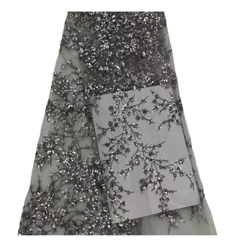 Tissu à paillettes de 5 yards haute densité 220 idéal pour coudre une robe