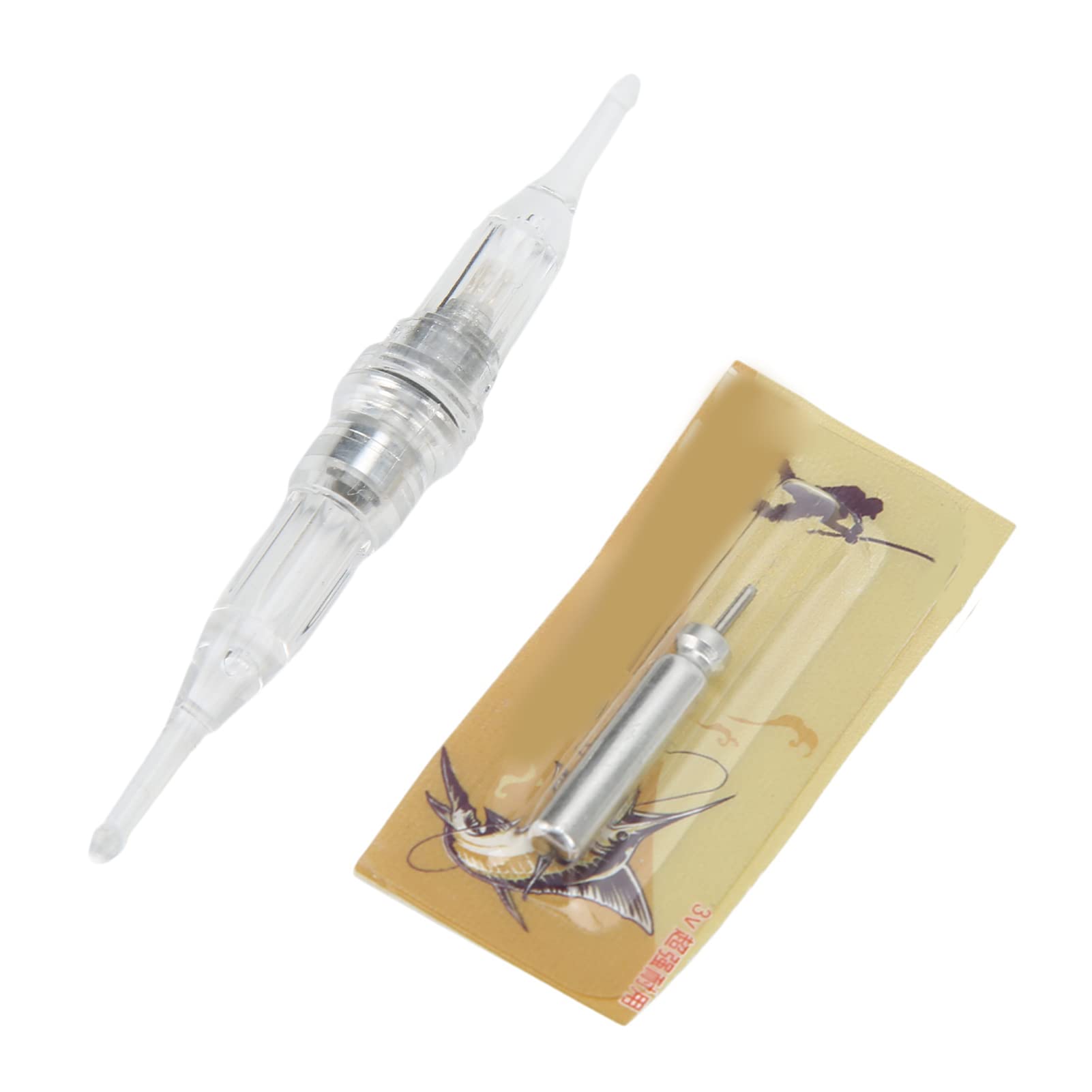 Topyond LED Fishing Light Deep Drop Fishing Light Waterproof Flashing Attractive Light Underwater Fishing Lamp High Bright Color Mini LED Fishing Light (Green)