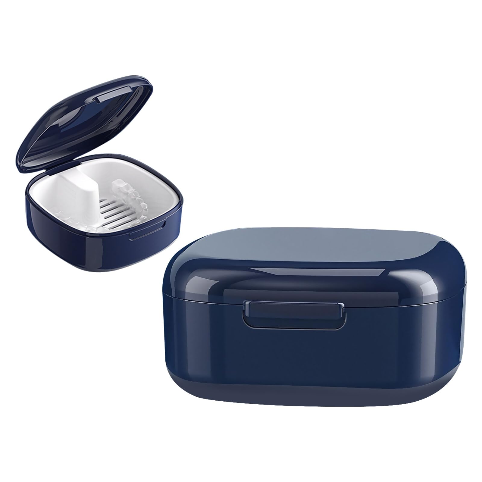Dental Device Holder with Basket, Dental Holder, Orthodontic Dental Appliance Case, Dental Bite Holder, Teeth Device Box, Dental Prosthesis Holder, Mouth Guard Holder-picture-24