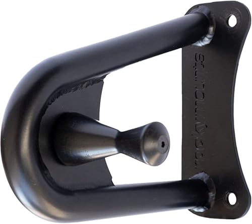 RockyMounts WallRide+ - Soporte de pared para bicicletas con cadena de seguridad