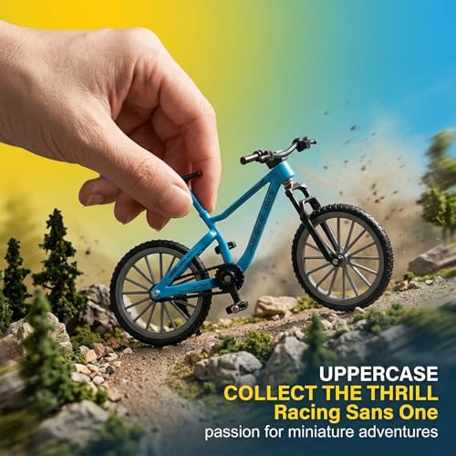 NiceNaiils 2 Stück Mini Bmx Fingerfahrrad Mtb Fahrrad Modell Deko Fahrrad Druckguss Spielzeug Mini Bend Fahrrad Modell Rennrad Mountainbike