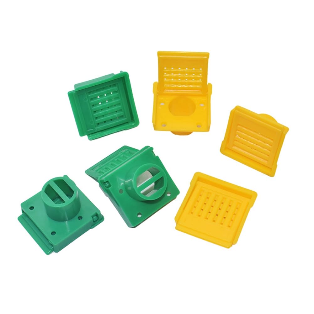 Littimoon Bee Hive Entrance Reducer, Beehive Entrance Reducer,Portable Mouse Guard for Beehive,Bee Hive Ventilation,Bee Boxes Part