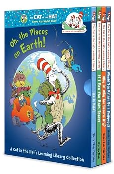 Hardcover Oh, the Places on Earth! A Cat in the Hat's Learning Library Collection Book