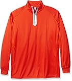 Russell Athletic Men's Big and Tall Quarter Zip Performance Sweater
