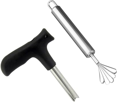 Coconut Opener Tool Set Meat Grater Driller for Home Use Easily Open Coconuts Other Fruits Compact Portable Design