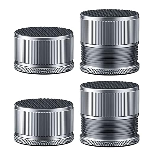 Oikabio 4 elevadores ajustables para sillas de cama, elevadores de muebles resistentes, elevadores de mesa para sofá, suelos inferiores, anti -2