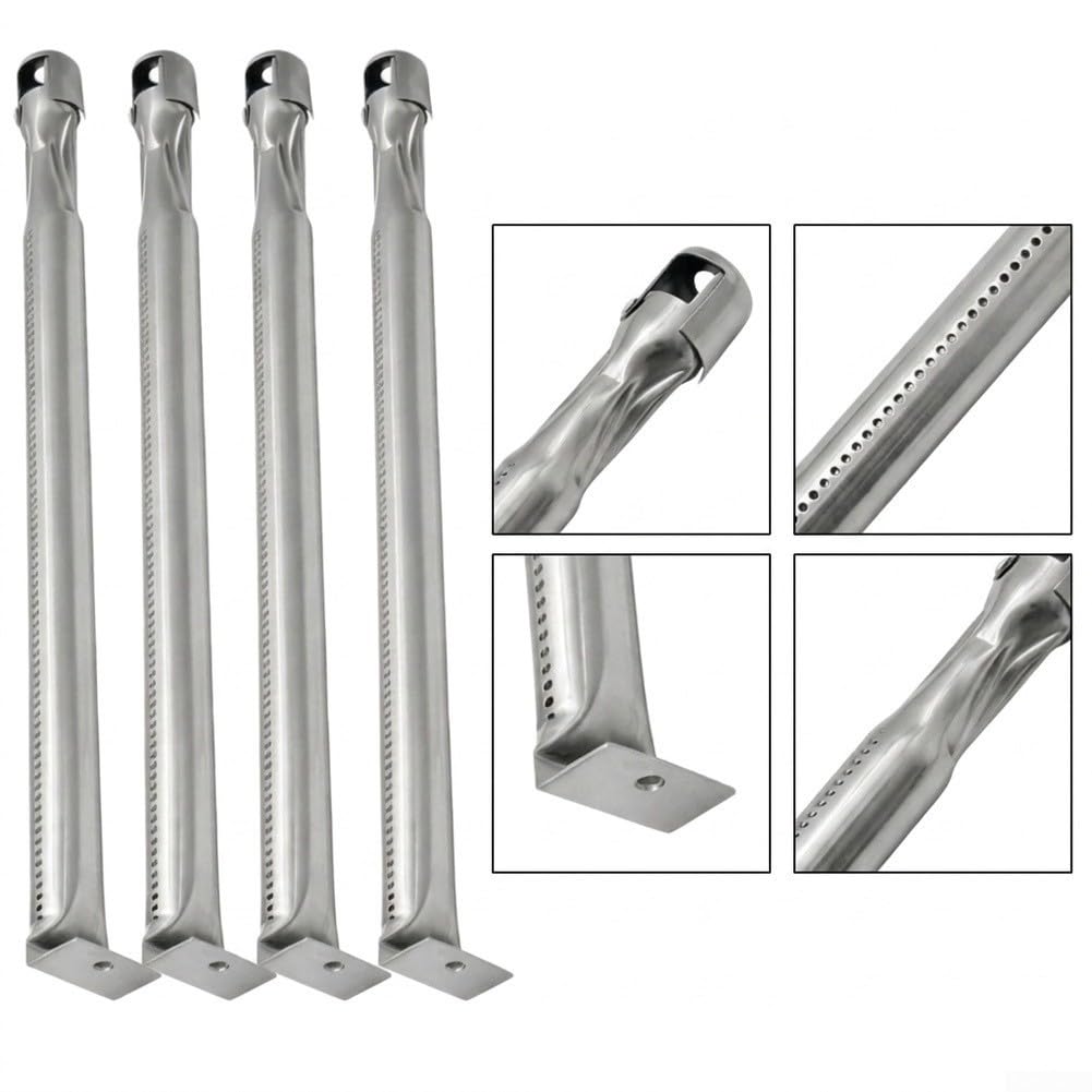 4 Brûleurs Acier Inoxydable Réglables pour Plancha 36 Pouces