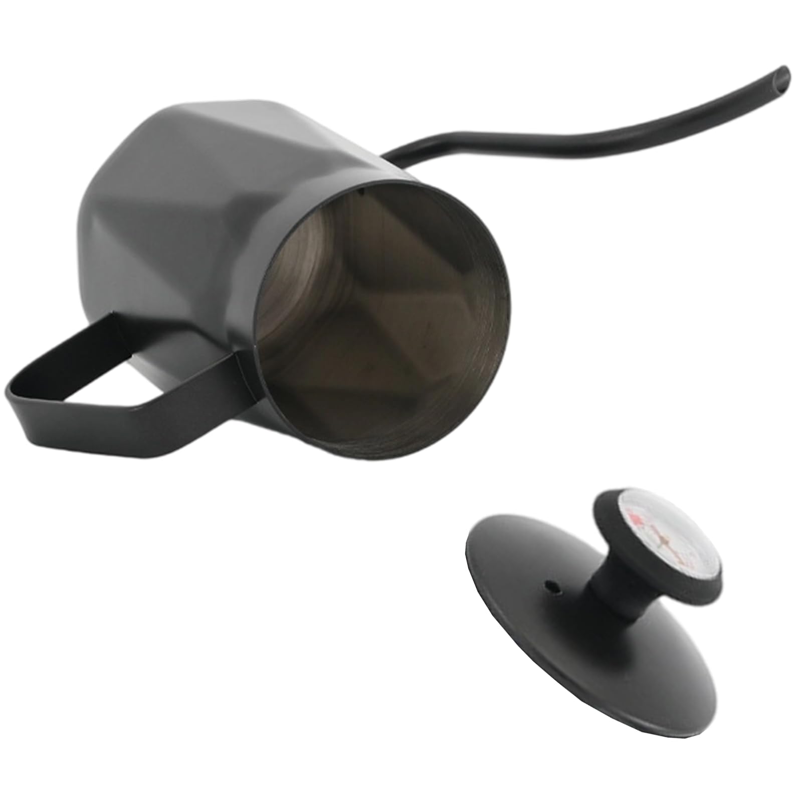 Kalttoy Accuracy Pour Gooseneck Kettles 700ml Coffee Pots with Thermometers and Controlled Flows Spouts for Coffee Enthusiasts Pour Kettles