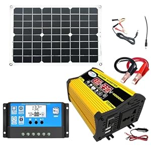 Generisches 4000-W-Solarsystem mit monokristallinen Modulen