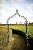 1. GO Gothic Steel Garden Arch, 8'8" High x 4'5" Wide, Garden Arbor for Various Climbing Plant, Outdoor Garden Lawn Backyard