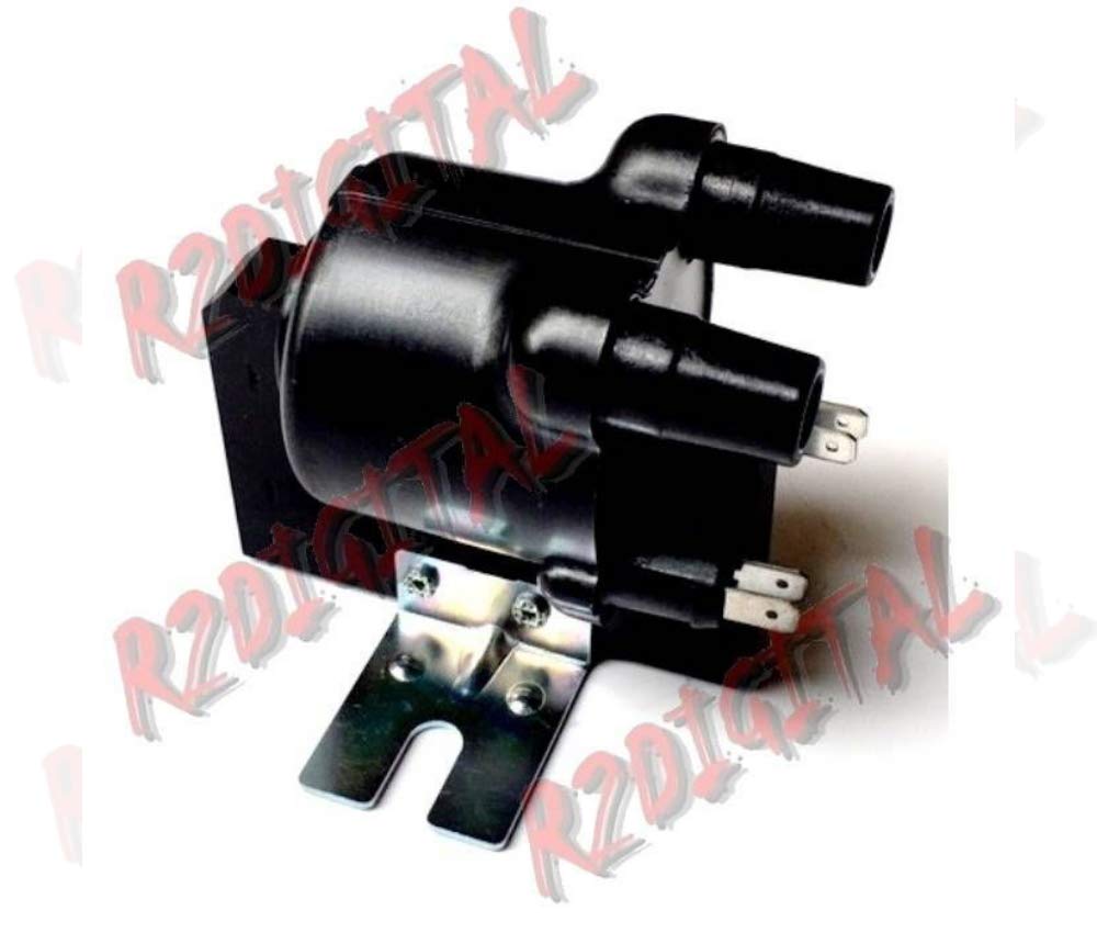 BOBINA specifica per PANDA 30 adatta ad auto 500 126 ad ALTA POTENZA 2 CILINDRI +60% su MOTORE SPORT ELABORATO ACCENSIONE ELETTRONICA (Bobina)