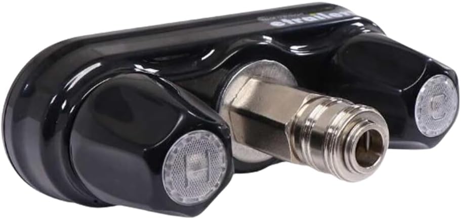 Empire Faucets RV Outside Shower Valve Kit - 4 Inch Quick Connect Valve and RV Outdoor Shower Faucet in Black