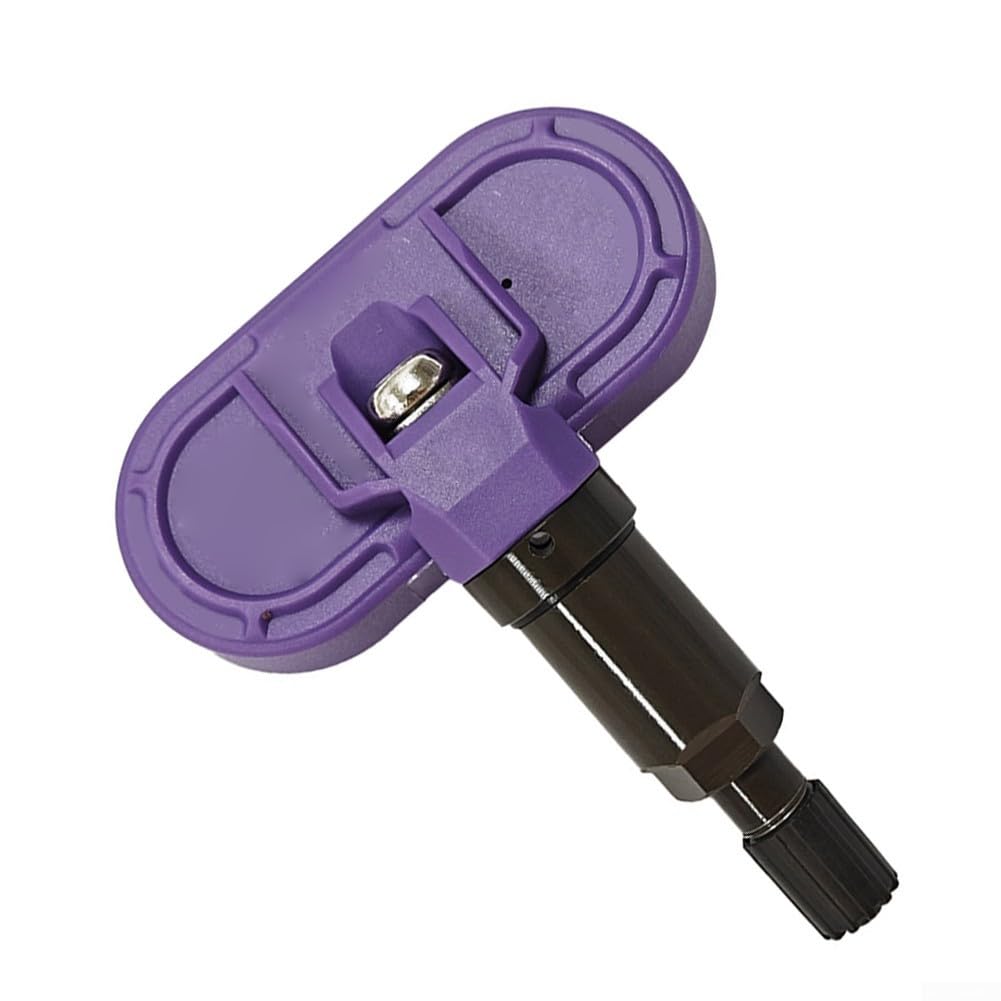Valvola in metallo per sensore TPMS per Tesla, valvola in metallo di ricambio per auto (viola) | Pre-programmato, nessuna calibrazione necessaria, connessione automatica, per modello 3/Y/S/X, facile da montare