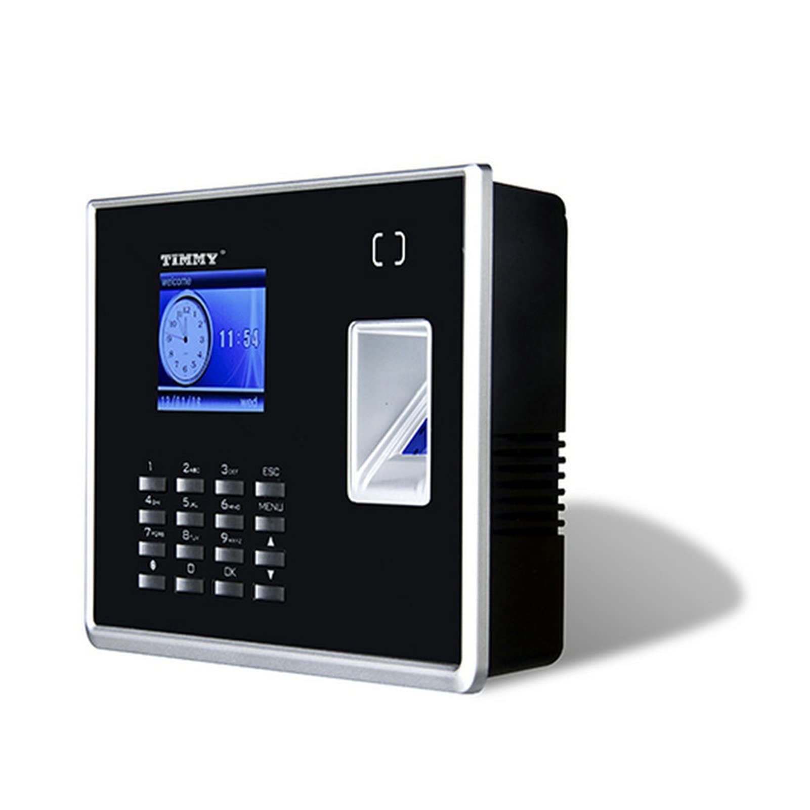 Máquina de control de asistencia TM1100 Reloj de tiempo de red Software de reloj de tiempo libre Máquina de asistencia a tiempo de huella digital Máquina de reloj de tiempo de huella digital con alarm