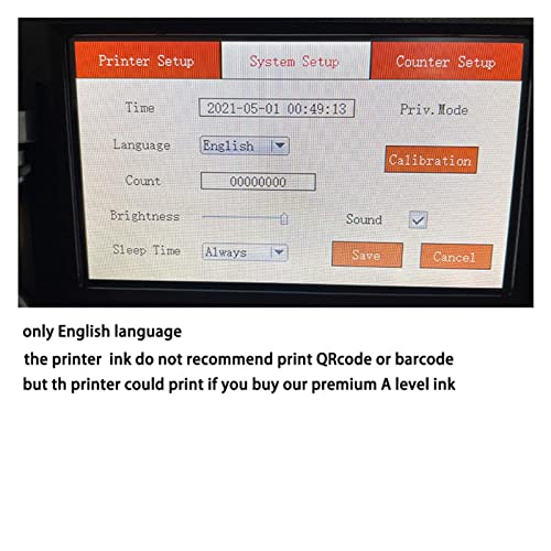 Codeur jet d'encre portable haute précision avec encre noire séchage rapide - 3