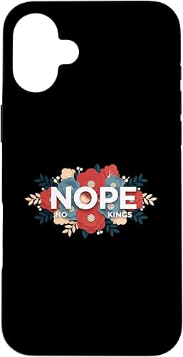 Miniatura 22 de Nope, No Kings Floral Statement Art Print for Makers Case for iPhone 11 Pro Max