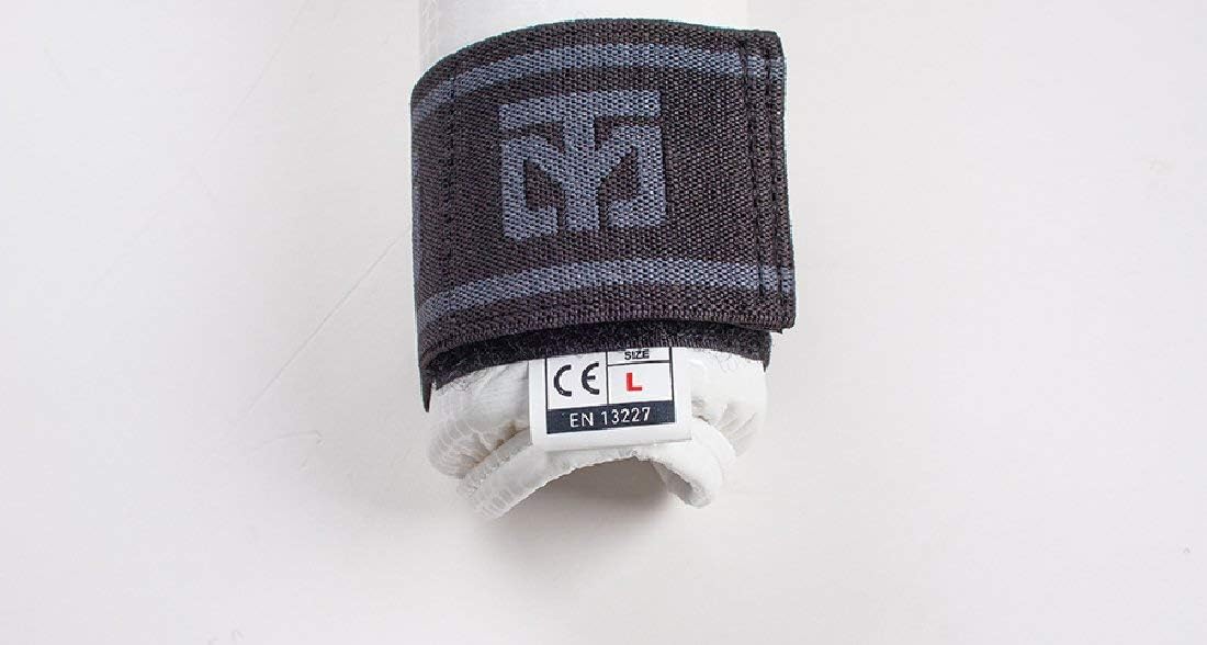 MOOTO Taekwondo Extera Forearm Protector Black/White WTF Approved TKD Martial Arts MMA Kick Boxing (1.White, 3.M(4.98-5.58ft or 152-170cm))