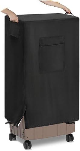 Cubierta de enfriador evaporativo para enfriador evaporativo Hessaire MC26A, cubierta impermeable para enfriador de aire evaporativo, 21 x 15 x 32