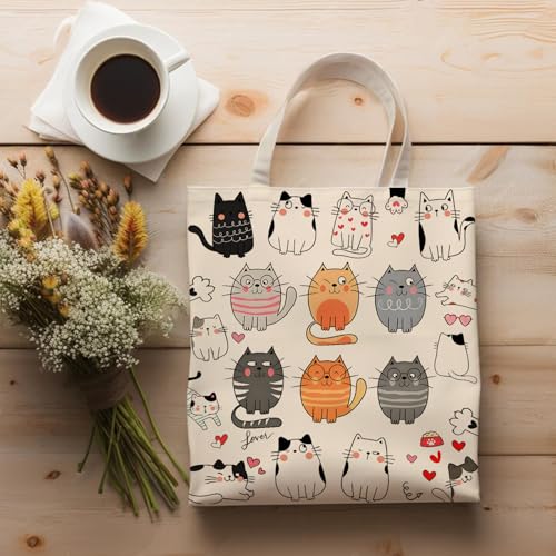 Image of DOOX Canvas Tote Bag for Women, Canvas Reusable