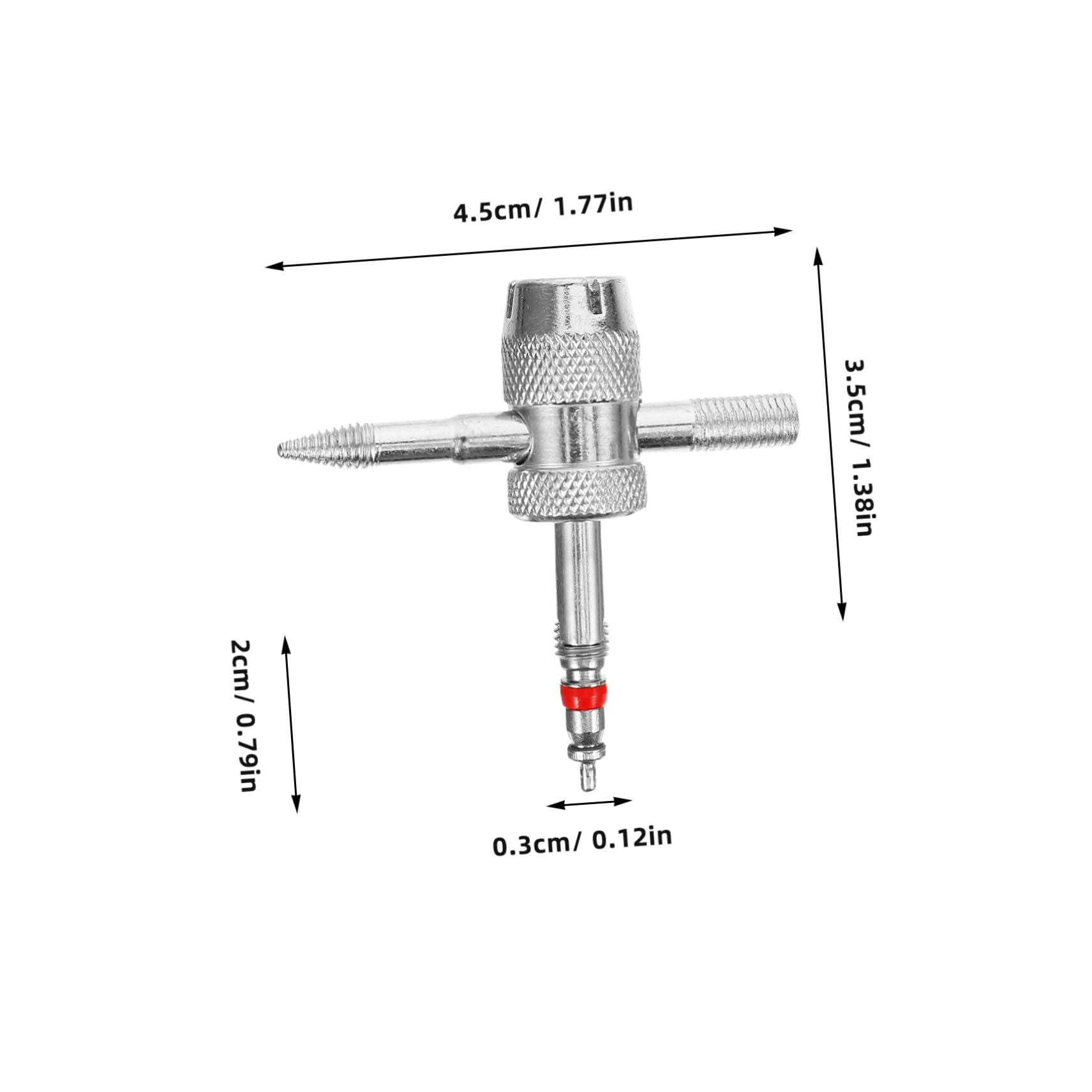 FUNOMOCYA Compact Lightweight Tire Repair Kit 7pcs Car Valve Core Remover Standard Tire Repair Tools Motorcycle Vehicle Kit