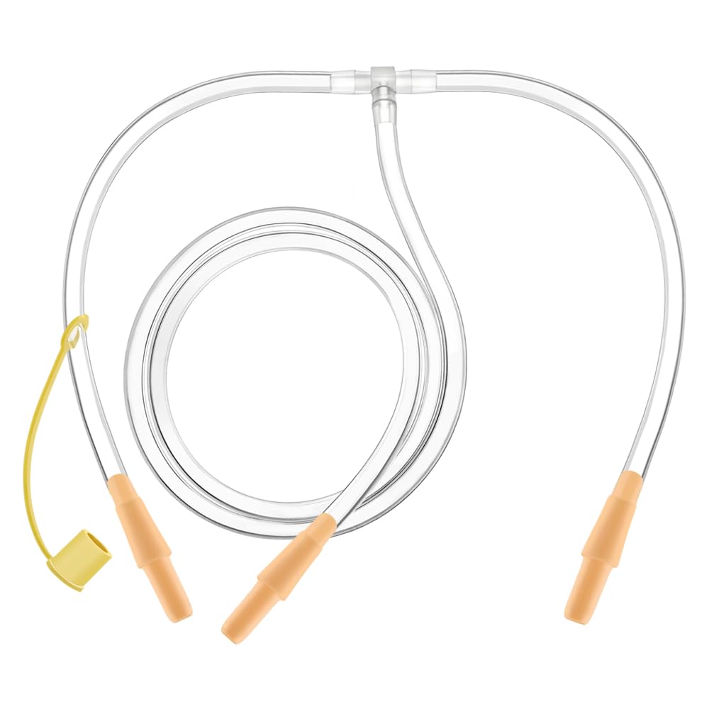 Maymom Tubing Set Compatible with Medela Freestyle Breastpump but NOT Freestyle Flex; Compatible with Medela Freestyle Pump; Also Suitable for Spectra S1 S2 Pumps to use Freestyle Flange Connectors
