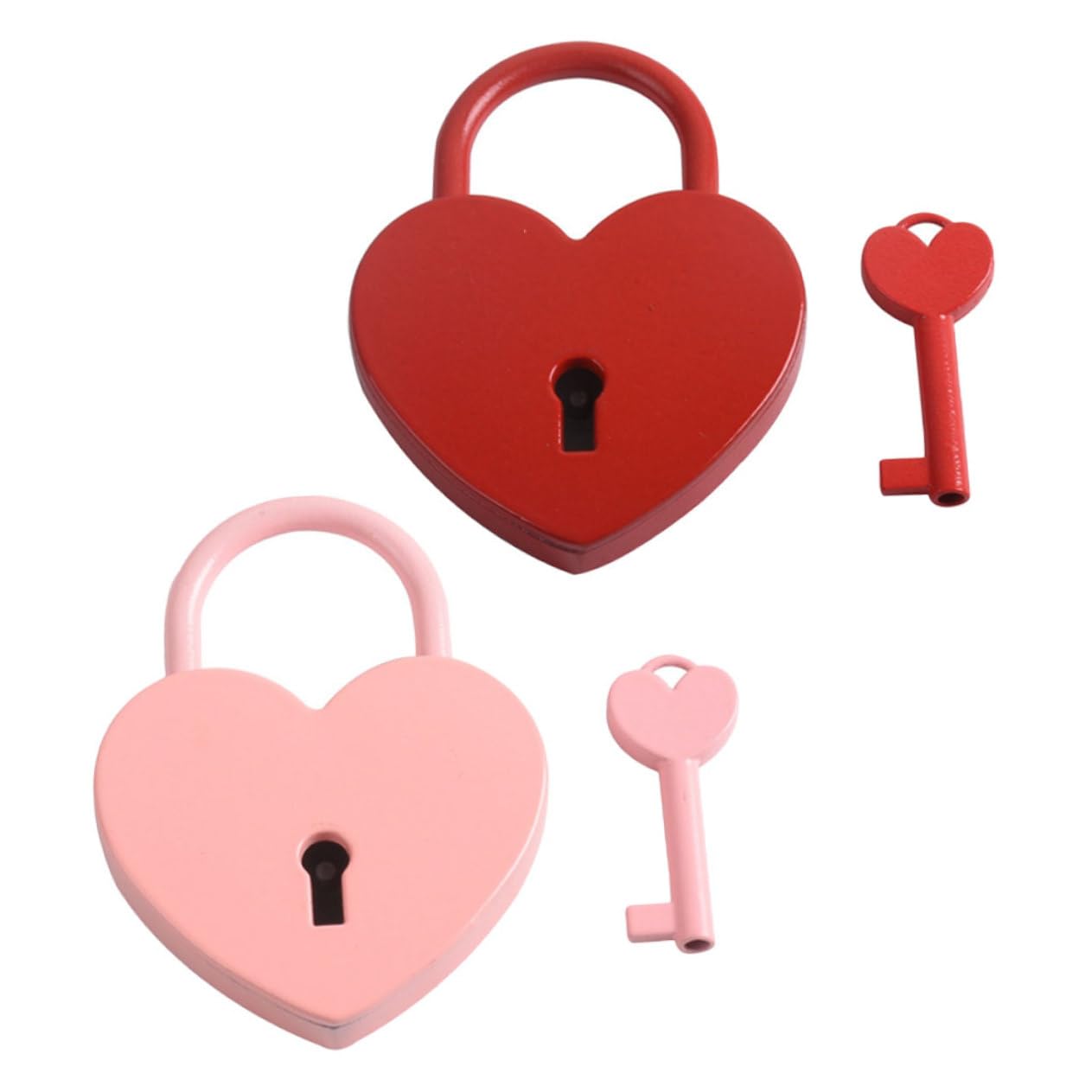 SHINEOFI 6 Set Cuore per Valigia e Sicurezza Bagagli e Viaggio Compatto e Resistente