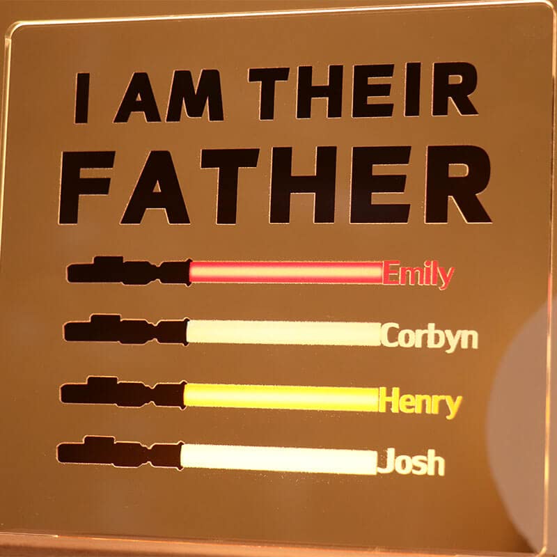 Lámpara de Mesa Personalizada Acrílica LED miniatura 2
