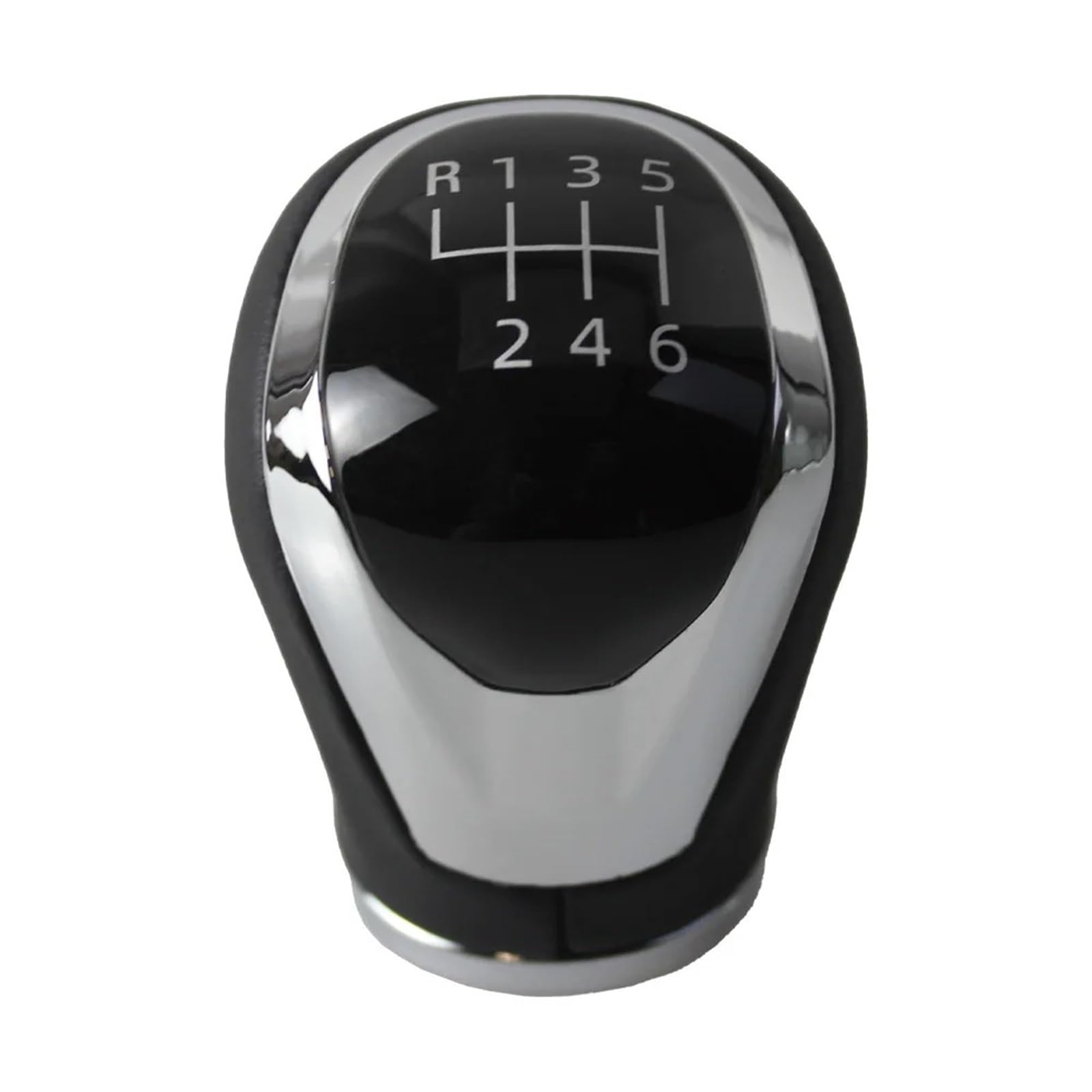 tusgt Knob Manual for Nissan for Qashqai J11 for X-Trail T32 2016 2017 6 Speed Leather Gear Shift Knob Car Shifter Lever Change
