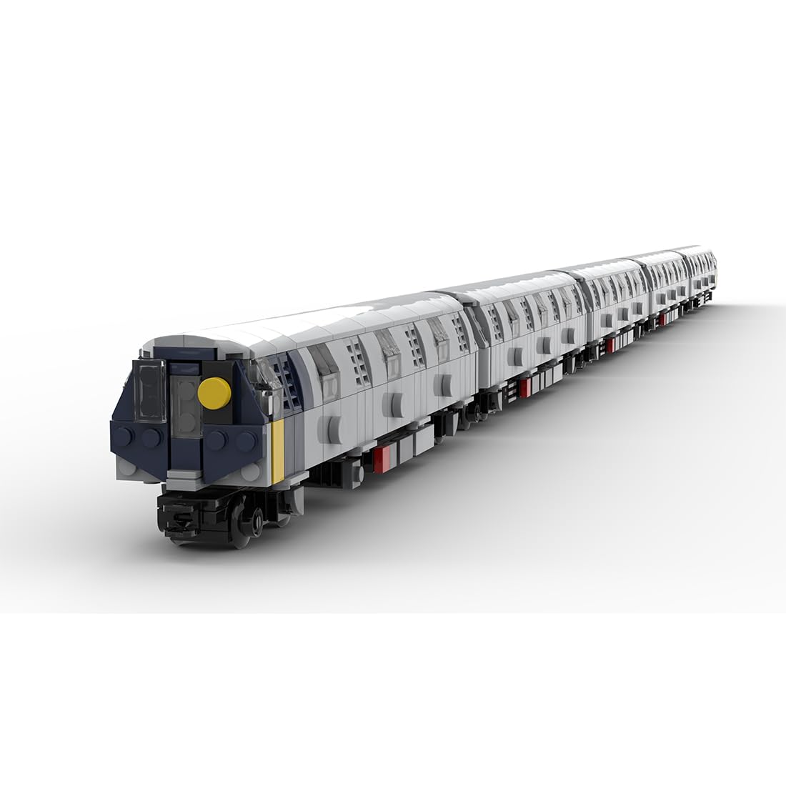 Amazon.com: GoAssemb New York R211A Subway Building Blocks Set