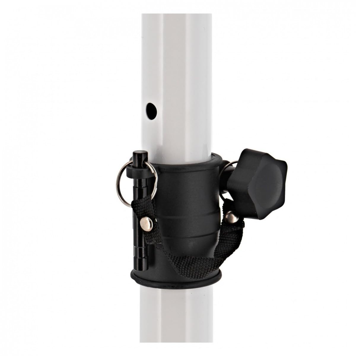 Gear4music Supporti Per Monitor Da Studio - Altezza Regolabile Bianco Supporto Monitor Casse Audio