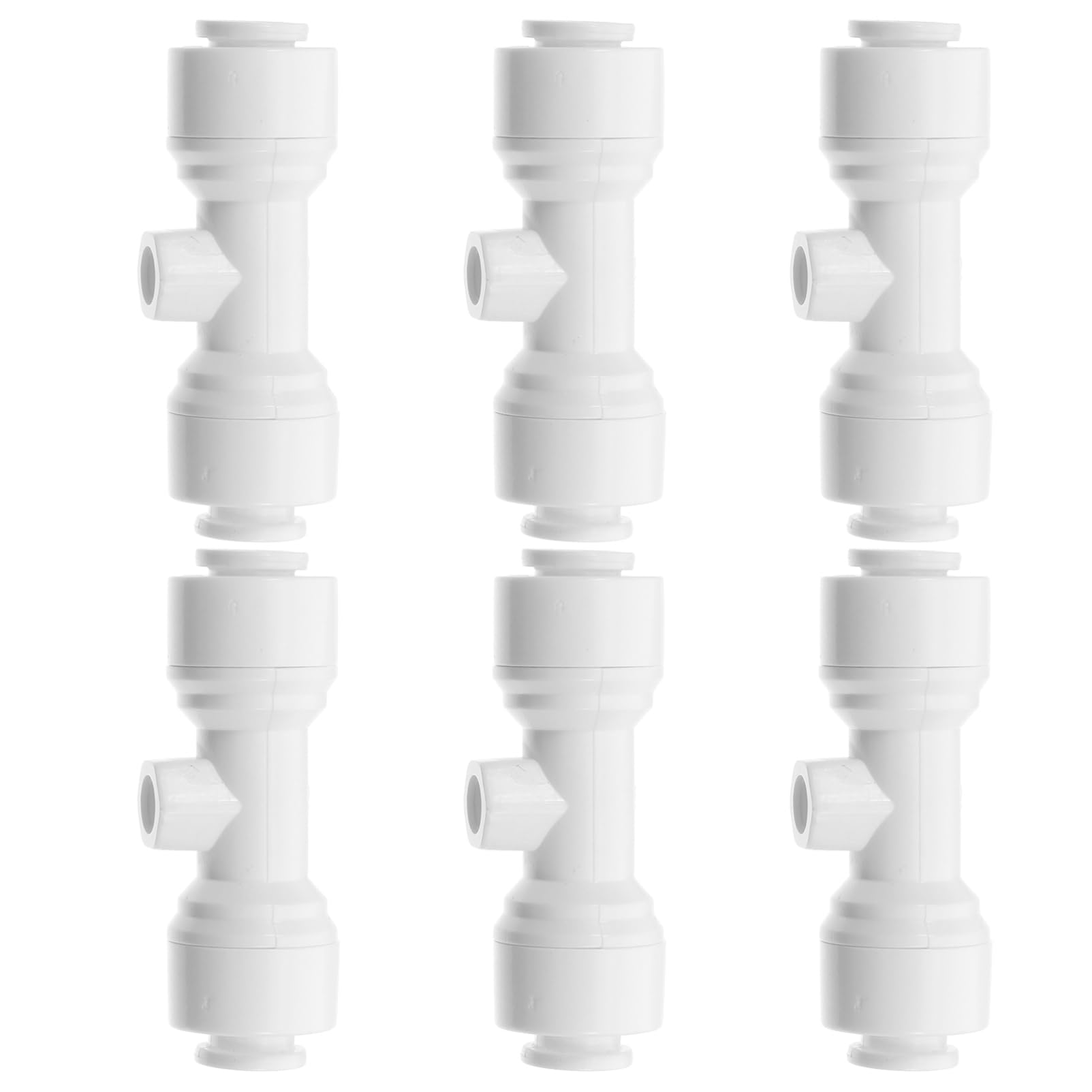 Toyvian Efficient Tee Base Connector Leakproof Design for Misting System Outdoor Cooling Garden Irrigation