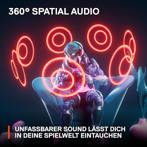 SteelSeries Arctis Nova 3 - Multi-System Gaming-Headset – Hi-Fi-Treiber – 360° Surround-Sound –RGB-Beleuchtung – Memory Foam-Ohrpolster – Ultraleicht – ClearCast Gen 2-Mikrofon – PC, PS5, PS4, Switch 6