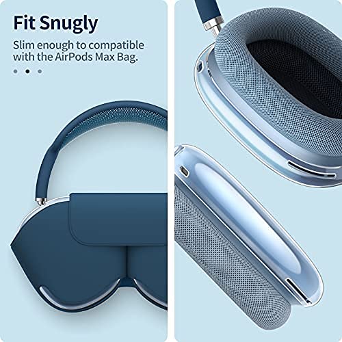 Fintie Case Cover For Airpods Max Headphones, Soft Tpu Clear Anti-Scratch Protective Cover For Airpod Max, Transparent Accessories Skin Protector For Airpods Max Headphones (Crystal Clear) #TOP5