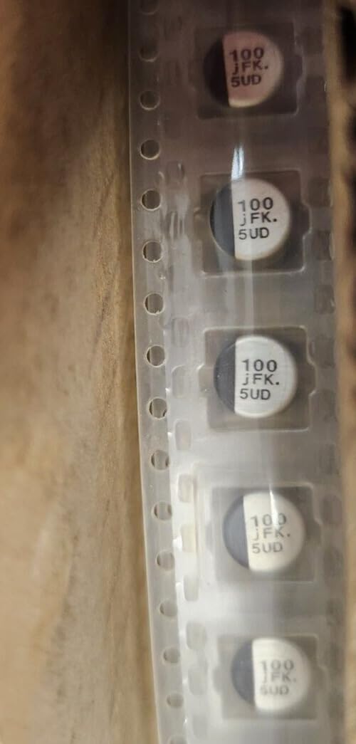 (1,000 PCS) EEEFK0J101P Compatible with PANASONIC Compatible with CAP ALUM 100UF 20% 6.3V SMD