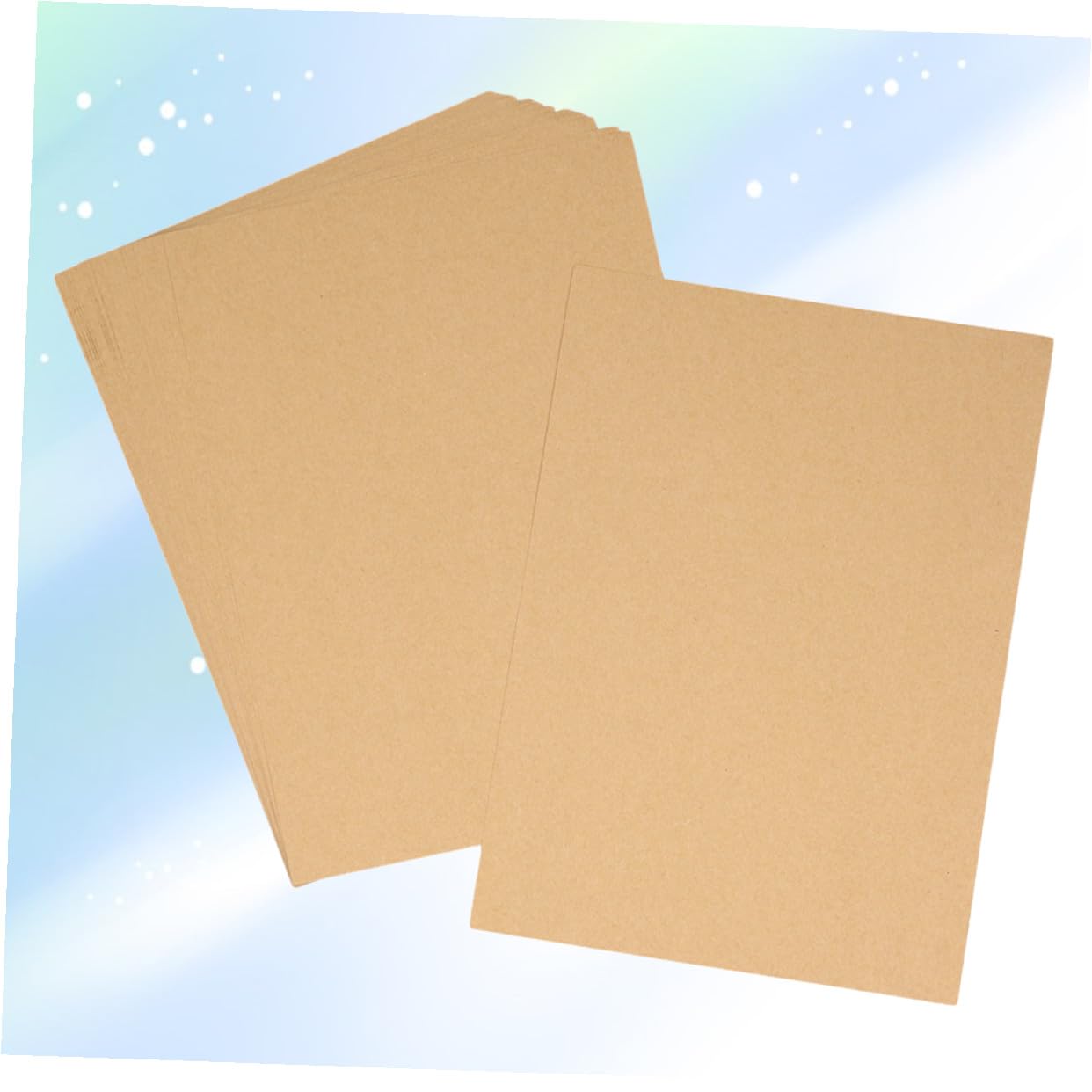 Carta Kraft Retro A3 100 Fogli per Stamping e Fai da Te Atmosfera Natalizia
