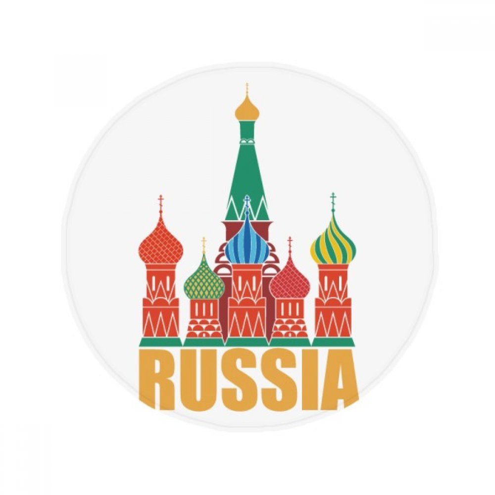 Tapis de sol rond 80cm motif Moscou, le cadeau idéal pour le salon